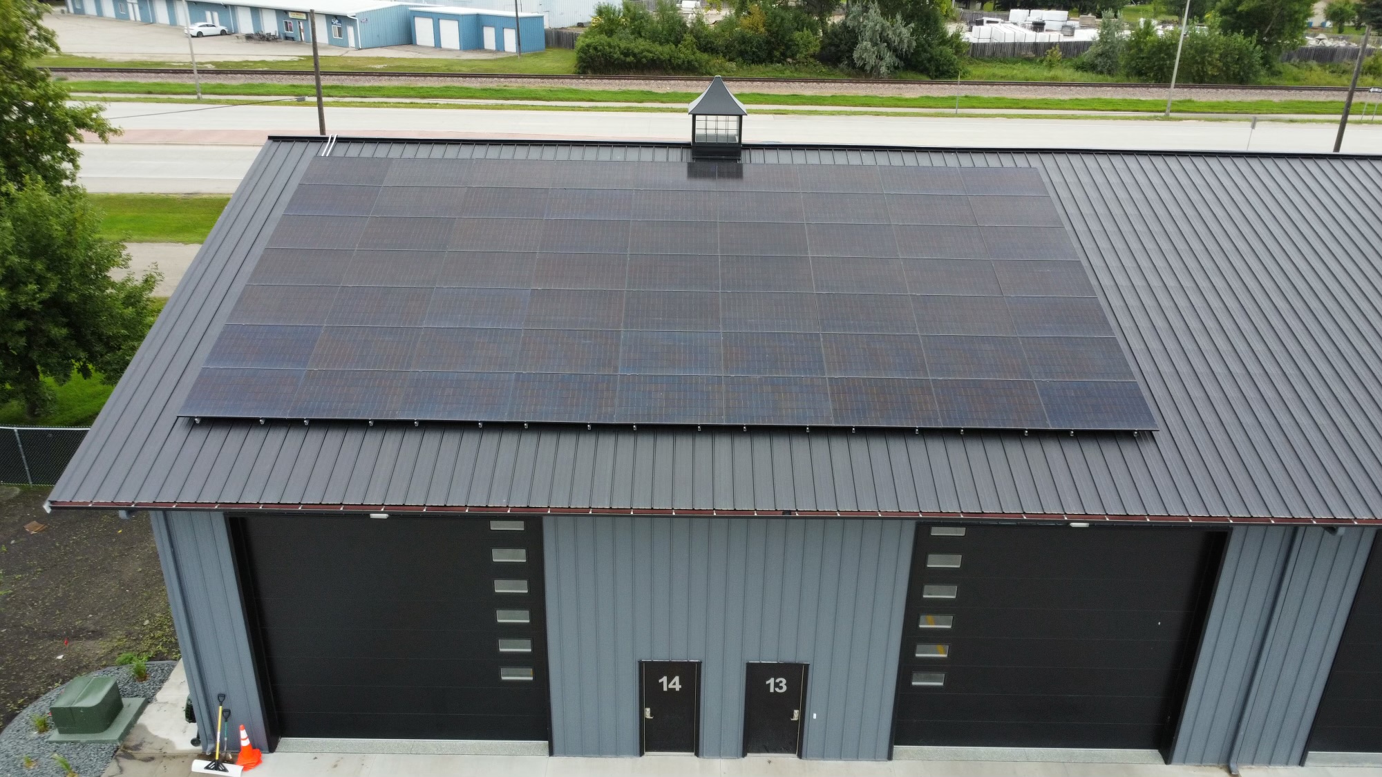 Commercial Solar Install